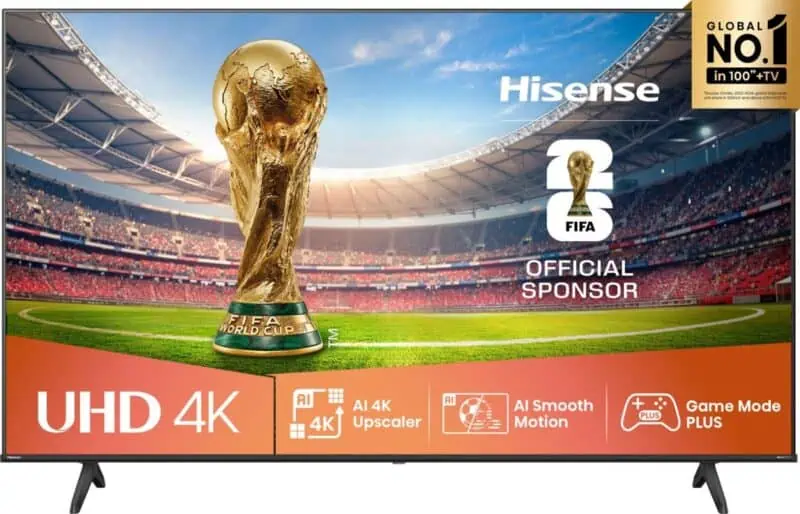 MABAGOR-1200Wx1200H-HISENSE43A6Q1 HISENSE UHD SMART TV 43A6Q 43" 4K 60Hz VIDAA OS