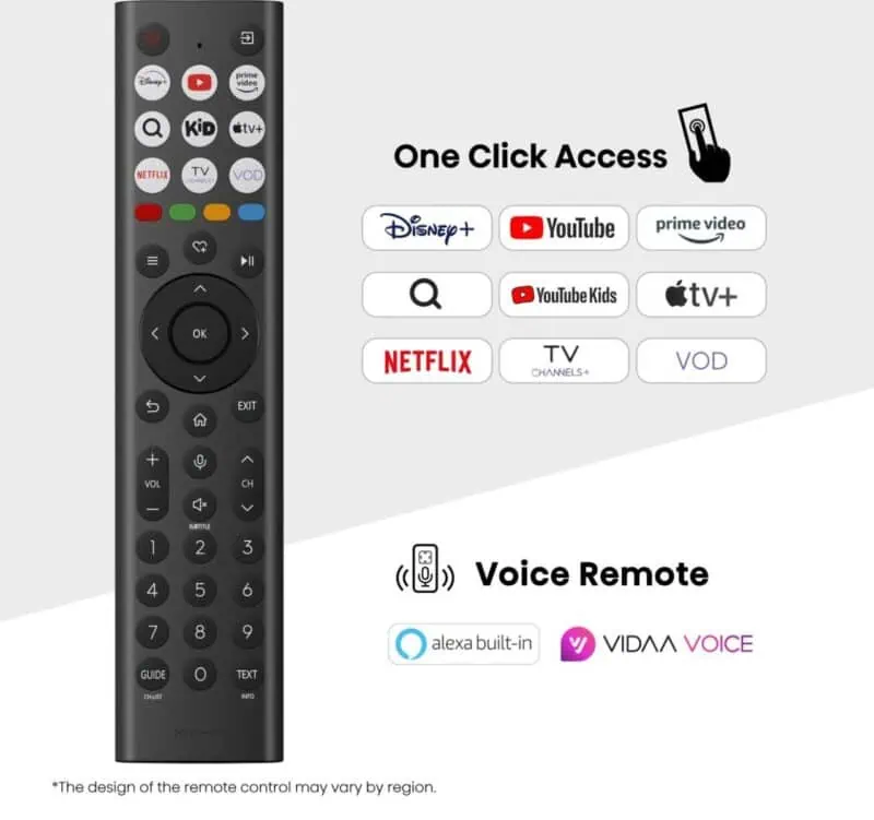 HISENSE UHD TV 65A6Q 65” 4K 60Hz VIDAA OS