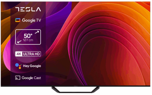 Tesla 50” 50E655BUS LED 4K UHD Smart Google TV
