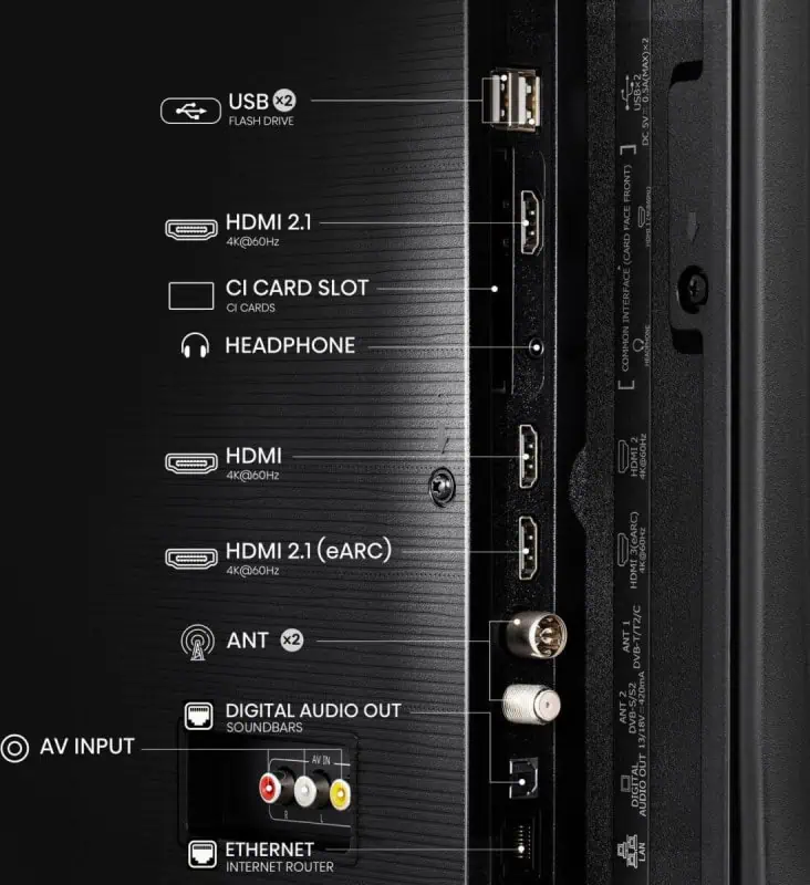 img-1763543464-d01261406087 HISENSE UHD SMART TV 43A6Q 43" 4K 60Hz VIDAA OS