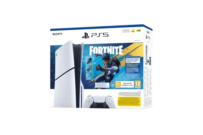 6d3330e0d3cb6d652b6b_1 PLAYSTATION SONY PS5 SLIM 1TB EDITION CHASSIS + FORTNITE