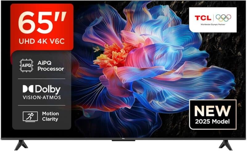 TV 65" TCL 65V6C, Google TV