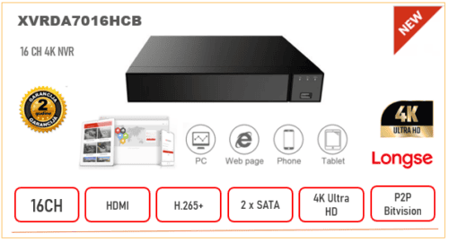 16CH Hibridni Video Rekorder