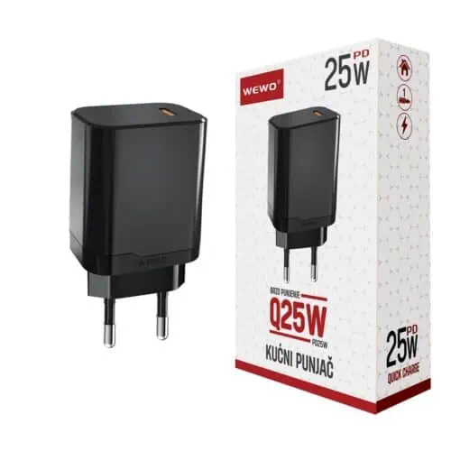 PUNJAČ KUĆNI BRZO PUNJENJE Q25W