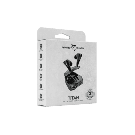 WHITE SHARK EARBUDS SLUŠALICE+MIKROFON BLUETOOTH