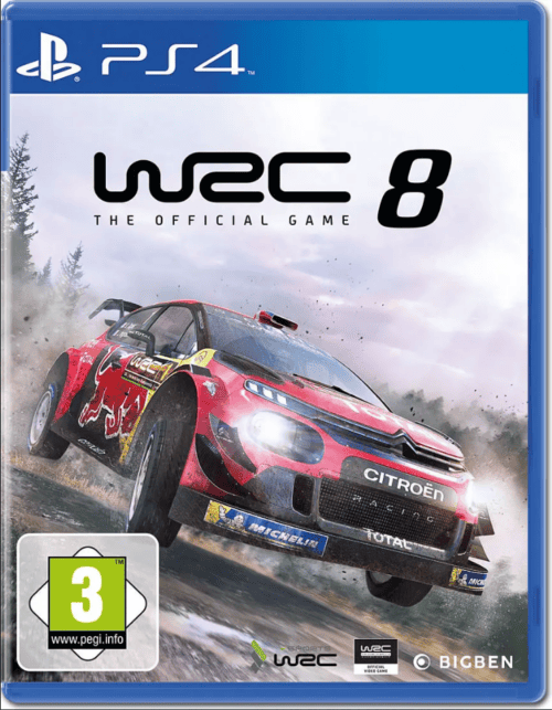 WRC 8 PS4
