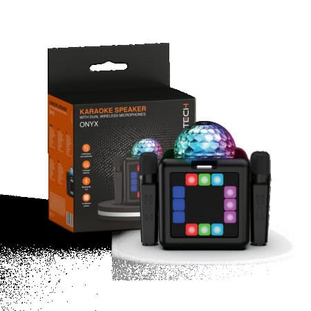 Zvucnik Gigatech ONYX karaoke s 2 mikrofona