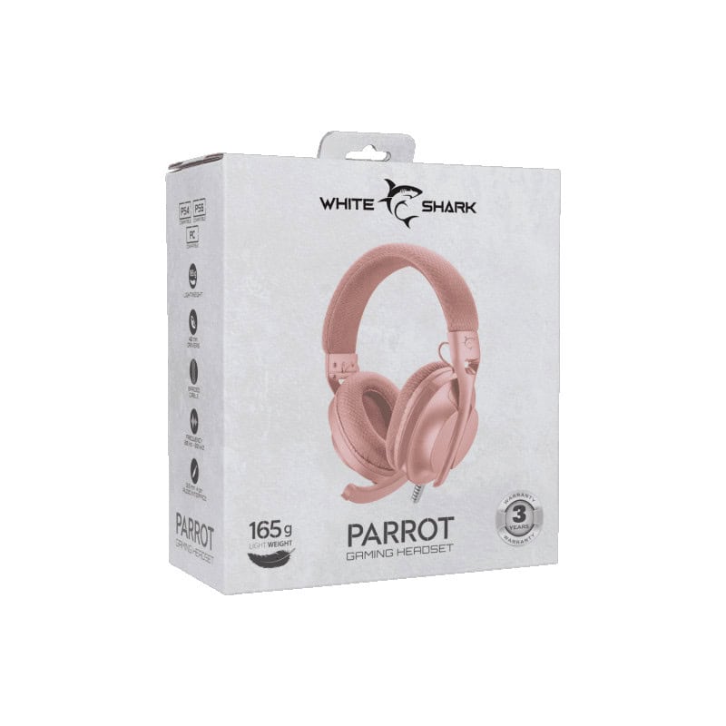 White Shark HEADSET GH-2440 PARROT Pink