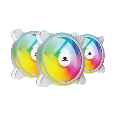 white-shark-fan-gcf-s028-005-nebula-2-bijeli-argb-kit (1) White Shark FAN GCF-S028-005 NEBULA-2 BIJELI ARGB KIT