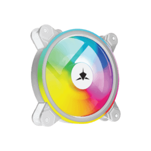 White Shark FAN GCF-S028-005 NEBULA-2 BIJELI ARGB KIT