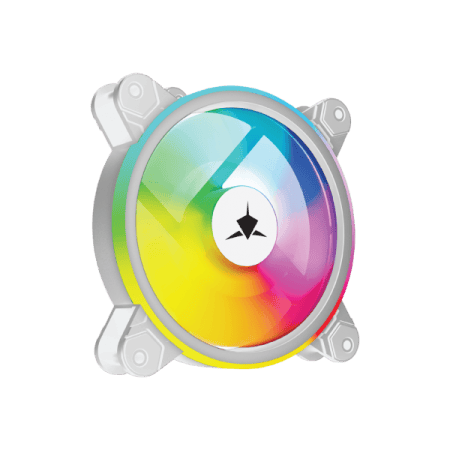 White Shark FAN GCF-S028-005 NEBULA-2 BIJELI ARGB KIT