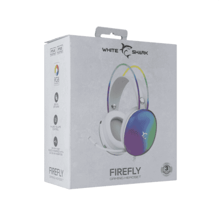 White Shark HEADSET GH-2342 FIREFLY - Bijele