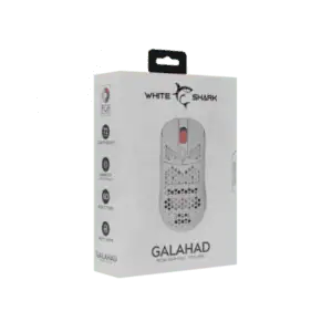 WHITE SHARK MIŠ GALAHAD/BIJELI