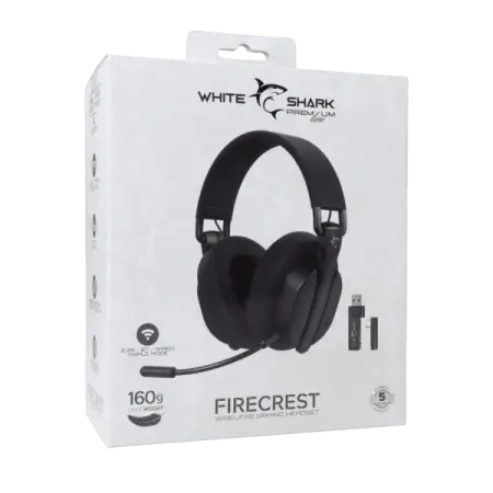 white-shark-pl-headset-wgh-2444-firecrest-crne-wireless (9) White Shark PL HEADSET WGH-2444 FIRECREST / Crne - Wireless