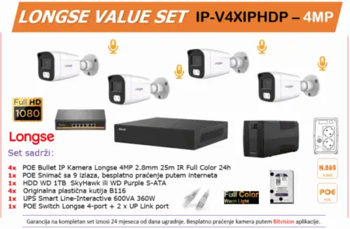 IP-V4XIPHDP-–-4MP-2-600x392 Longse Full Color IP POE SET IP-V4XIPHDP – 4MP + UPS