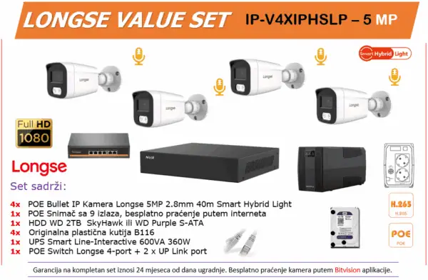 IP-V4XIPHSLP-–-5-MP-600x392 Longse Smart Hybrid Light IP POE SET IP-V4XIPHSLP – 5 MP + UPS