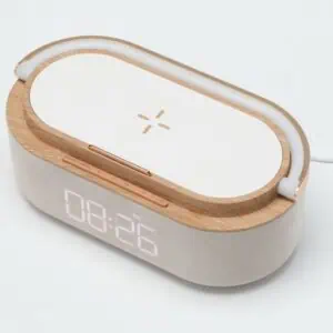 moye-aurora-plus-radio-lamp-with-clock-and-wireless-charger (2) Moye Aurora Lampa Plus sa satom, zvučnikom i bežičnim punjačem
