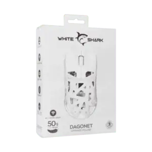 white-shark-mis-wgm-5019-dagonet-24000-dpi-bijeli-wireless (3) White Shark MIŠ WGM-5019 DAGONET / 24.000 DPI - Bijeli /Wireless