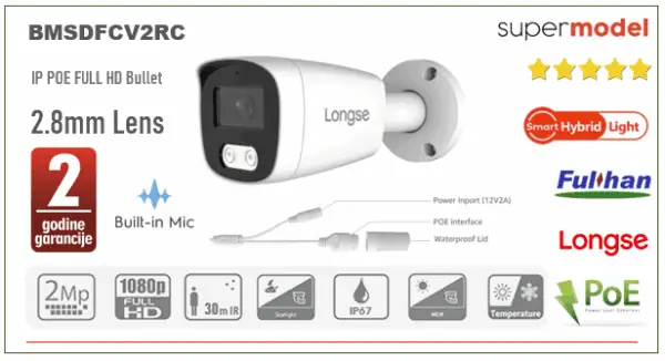 BMSDFCV2RC-600x326 Smart Hybrid Light IP POE Kamera 2MP 2.8mm