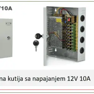 LS-MPS12V10A-1 METALNA KUTIJA SA NAPAJANJEM 12V 10A
