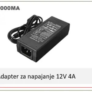 POWER ADAPTER 12V 4A EU PS-EU12V4000MA