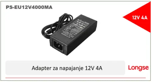 PS-EU12V4000MA-2 POWER ADAPTER 12V 4A EU PS-EU12V4000MA