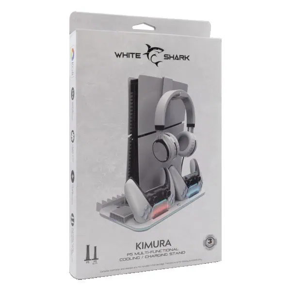 img-1769009273-e4c42294e0d0 WHITE SHARK PS5 COOLING PAD+2 CHARGING KUMARA PS5-DZ504