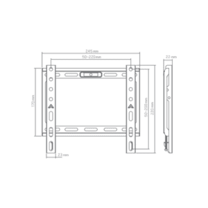 sbox-stalak-budget-bl-3722f-13-43-45kg-200x200 (1) SBOX Nosač za TV Budget BL-3722F (13-43"/45kg/200x200)
