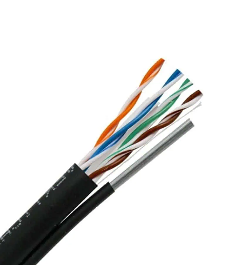 Cat6UTPSaSajlom1 Mrežni kabal UTP Cat 6 sa sajlom za vanjsku upotrebu (bunt 305 m)